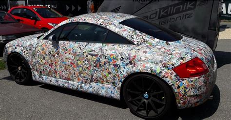 Sticker Bombing A Car Explained And Why We're Glad It's Illegal