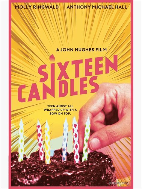 "Sixteen Candles Movie Poster" Art Print for Sale by annanyang | Redbubble