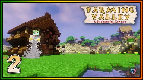 Minecraft Farming Valley OUR FIRST CROPS!!! EP.2 [ 1.10.2 Modded Minecraft] - YouTube