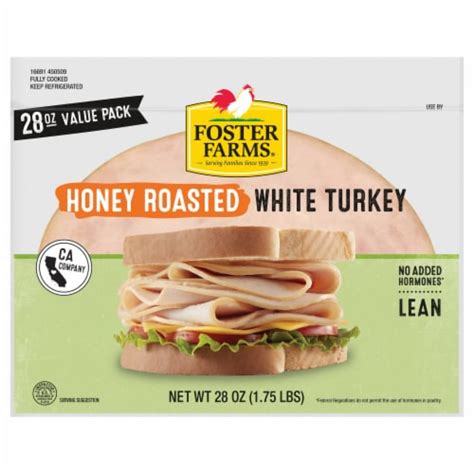 Foster Farms Honey Roasted White Turkey Value Pack, 28 oz - Kroger