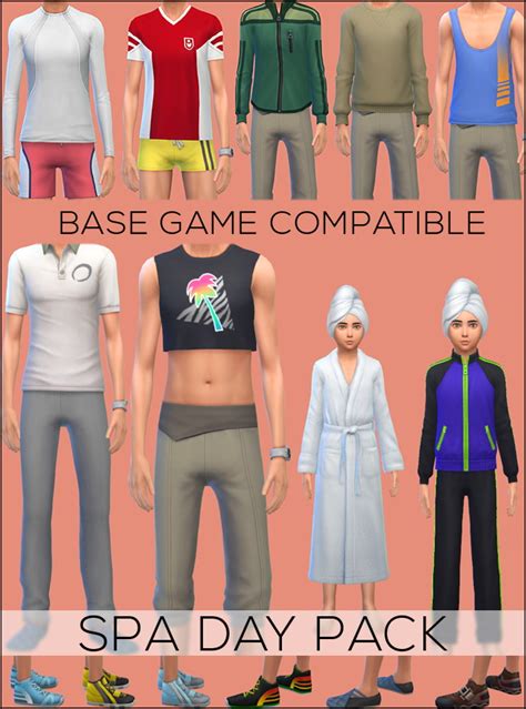 Conversion Base Game compatible Spa Day pack at Jenni Sims » Sims 4 Updates