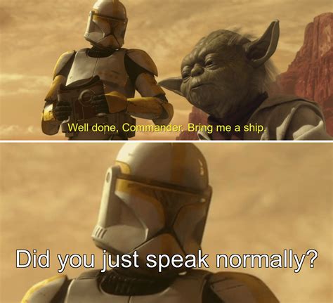 In this scene, lazy, the dialogue writers were : r/PrequelMemes