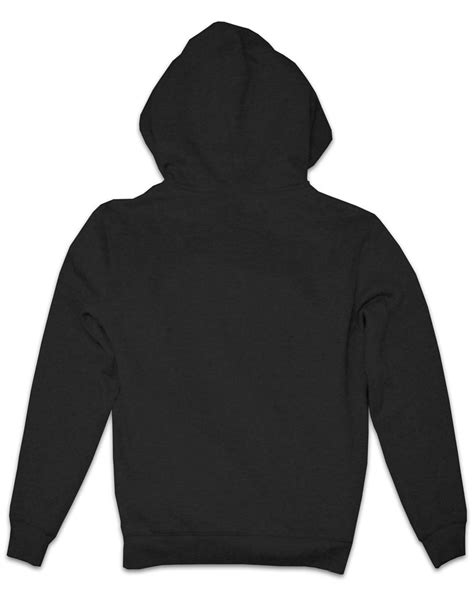 Fungolia Fleece Zip Up Hoodie - Plain (Black) - FUNGOLIA