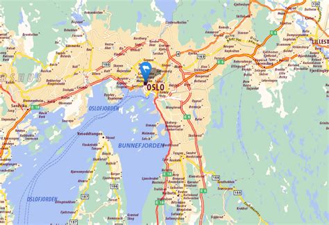 Oslo Map - Norway