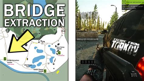 Bridge Extraction Woods Exit Location (With Map) - Escape From Tarkov ...