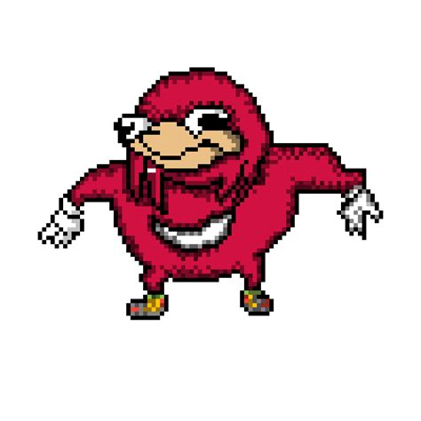 Editing Ugandan knuckles Pixel art project - Free online pixel art ...