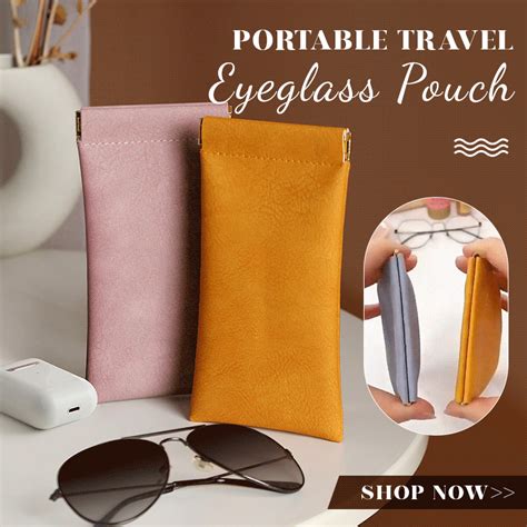 Portable Travel Eyeglass Pouch(2PCS)