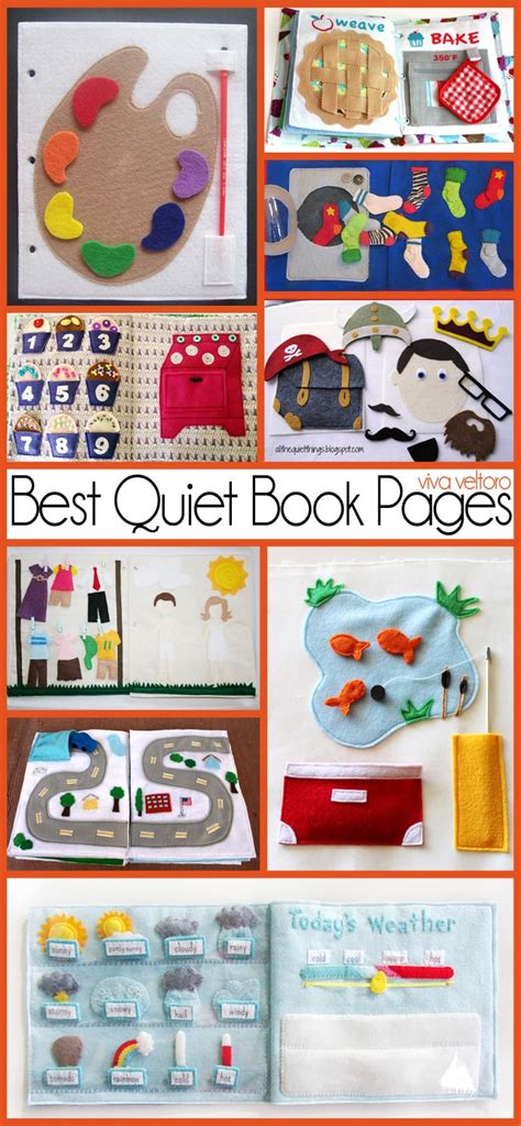 Quiet Book Patterns And Ideas - Khadecreativa Com Quiet Book Patterns ...