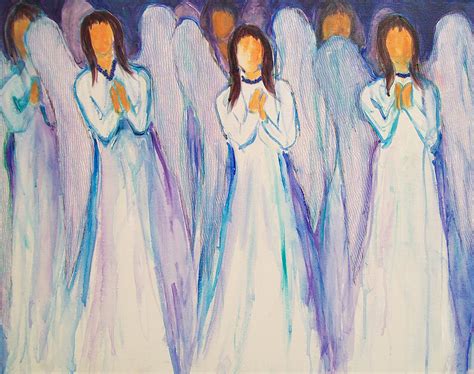 Angel Choir Painting