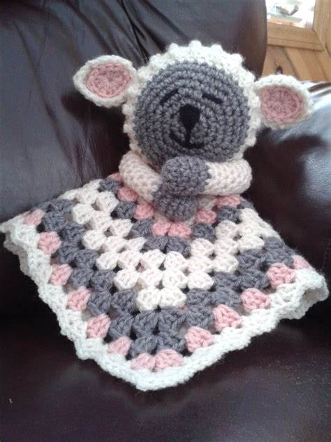 Crochet Lamb Lovey Pattern