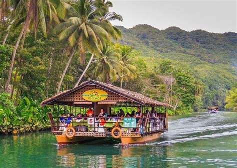 Bohol Loboc River Cruise – Lunch Buffet Floating Restaurant – kawasan ...