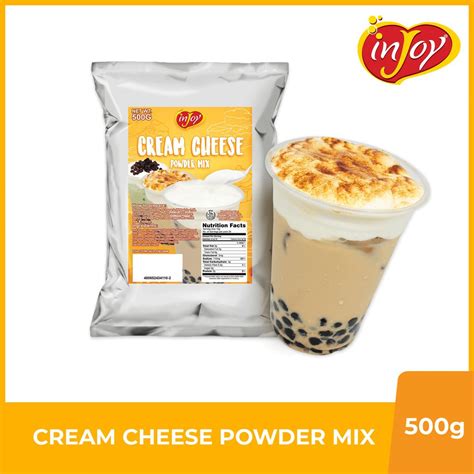 inJoy Cream Cheese 500gm | Cream Cheese Topping for Milk Tea, Beverages ...