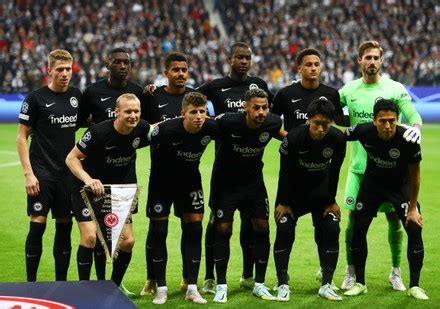 Eintracht Frankfurt Starting Xi Team Photo Editorial Stock Photo - Stock Image | Shutterstock