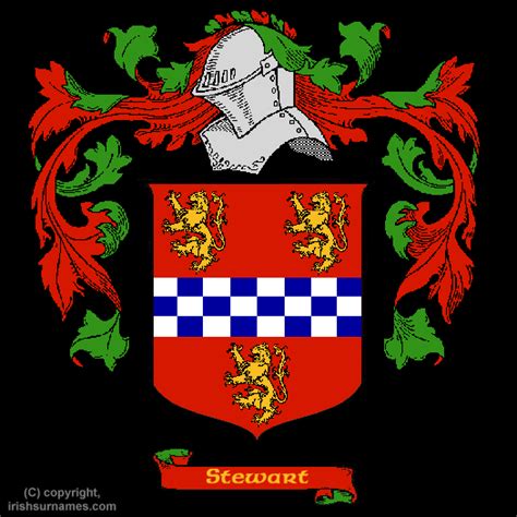 Stewart Coat of Arms, Family Crest - Free Image to View - Stewart Name Origin History and ...