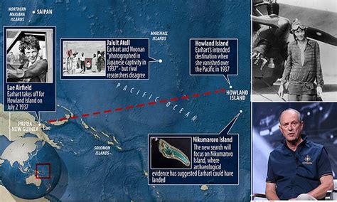 Deep-sea explorer launches new mission to find Amelia Earhart's plane | Daily Mail Online