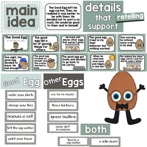 The Good Egg Activities for Reading - Megan Mitchell