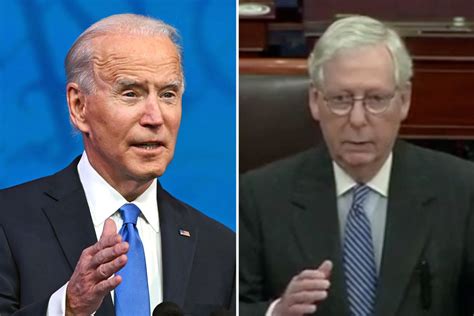 Mitch McConnell FINALLY congratulates Joe Biden for beating Trump and ...