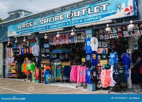 Store on the Boardwalk in Ocean City, New Jersey Editorial Stock Image ...