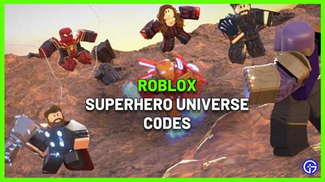 SuperHero Universe Roblox Codes (August 2023) - Update 2.2