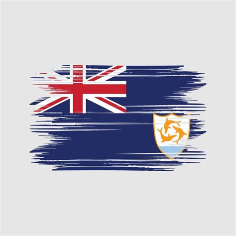 Anguilla flag Design Free Vector 11383230 Vector Art at Vecteezy