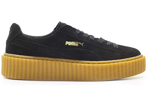 Puma Creepers Rihanna Fenty Black Oatmeal (Women's) - 361005-02 - US