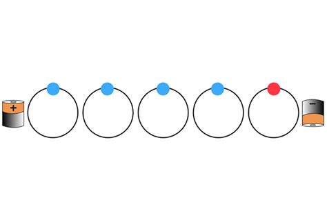 Path of a single electron