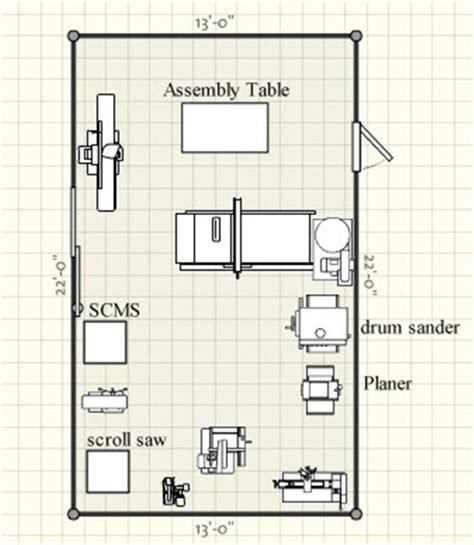 Image result for 12 x 16 wood shop plans | Woodworking workshop layout, Woodworking shop layout ...