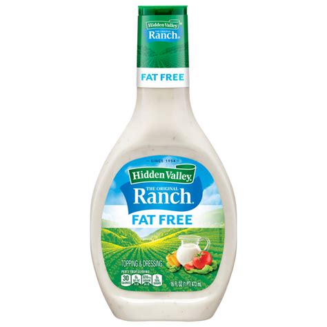 Save on Hidden Valley The Original Ranch Topping & Salad Dressing Fat ...