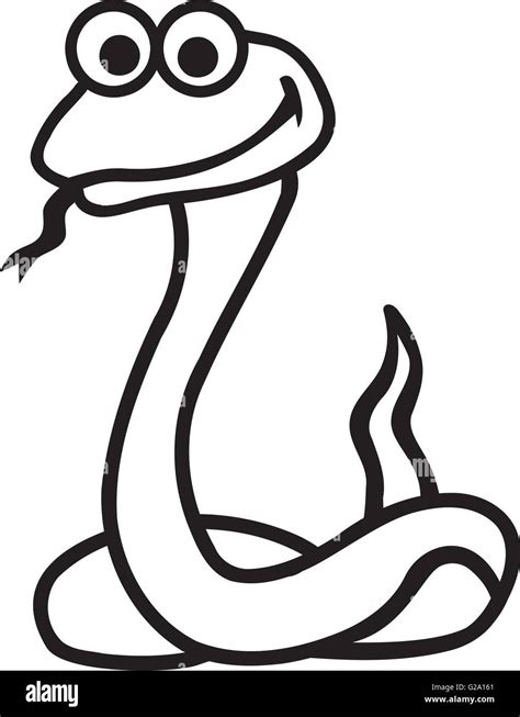 Snake cartoon hi-res stock photography and images - Alamy