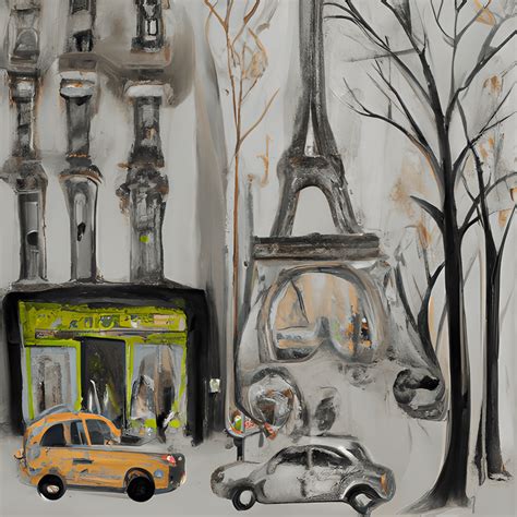 Paris Cityscape · Creative Fabrica