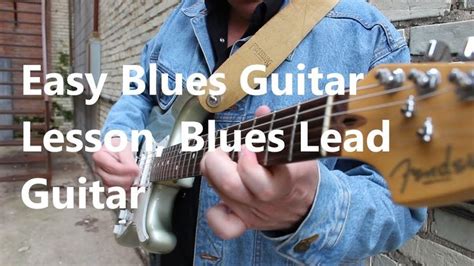 Easy Blues Guitar Lesson - Beginner Blues riffs | Blues guitar lessons ...