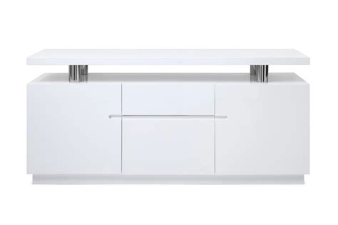 Shop Unique Design Carrara White Office Credenza | Zilli Furniture