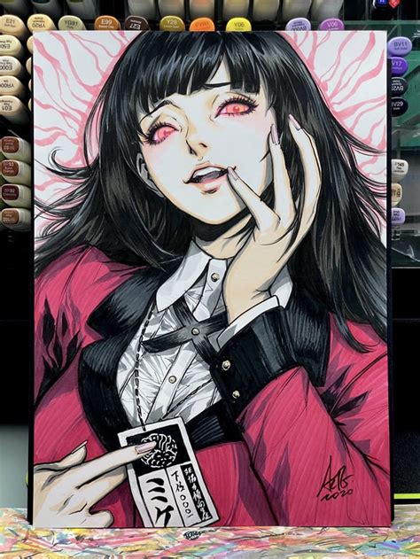 [Art] Yumeko Jabami (Kakegurui) by Artgerm : r/manga