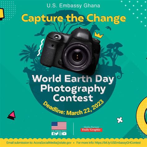 US Embassy; World Earth Day Photography Contest - Apply - Seekersnewsgh.com