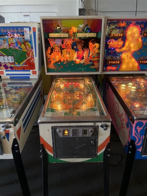 Black Jack EM Pinball Machine very rare - Vintage Arcade Superstore