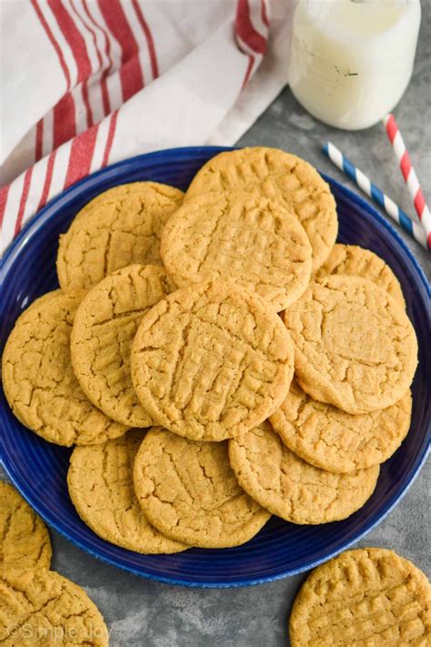 Best Peanut Butter Cookie Recipe - Simple Joy