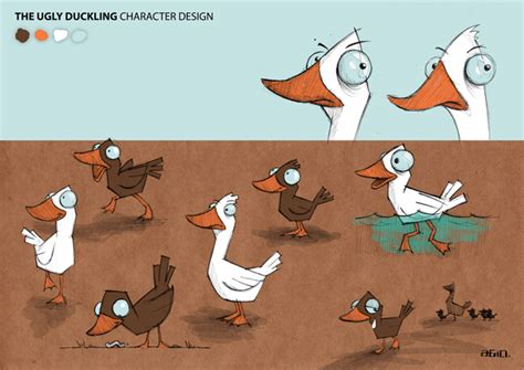 The Ugly Duckling, Characters by AGartworks on DeviantArt