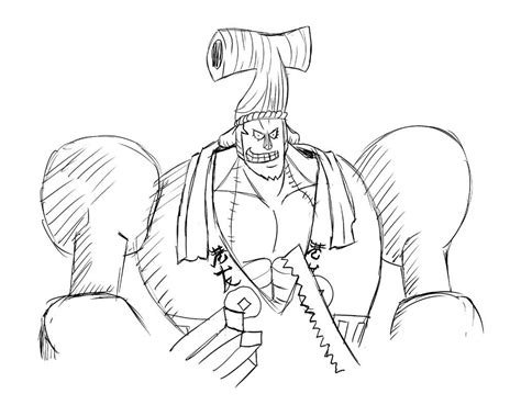 Wano Franky Sketch by ColonelFats69 on DeviantArt