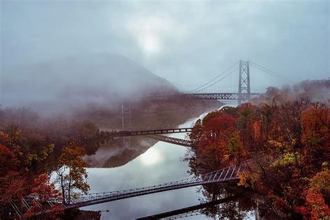 Bear Mountain Bridge Photograph by Deb Stone | Fine Art America