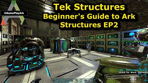 Tek Structures Beginner's Guide to Ark Structures EP2 - YouTube