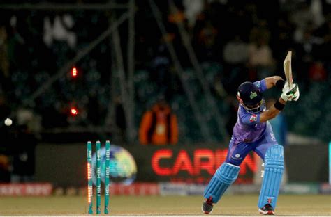 Multan Sultans batter Reeza Hendricks playing a shot during the ...