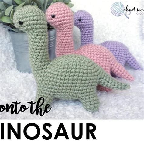 PATTERN: No Sew Amigurumi Crochet Pattern Bronto the Dinosaur | Etsy ...