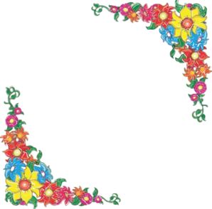 Flower Border Clip Art at Clker.com - vector clip art online, royalty free & public domain
