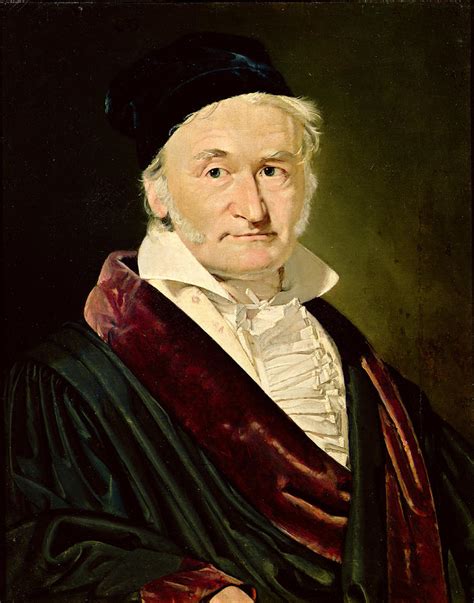 Portrait Of Carl Friedrich Gauss, 1840 Oil On Canvas Photograph by Christian-Albrecht Jensen ...