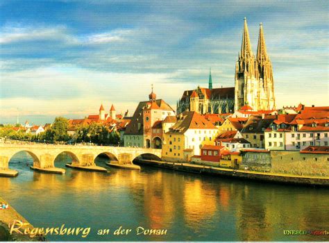 Moonlights UNESCO WHS Blog: Germany - Old town of Regensburg with ...