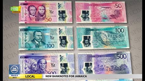 New Banknotes For Jamaica - YouTube