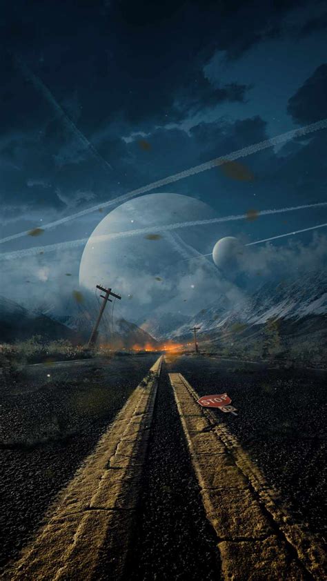 Apocalyptic Road IPhone Wallpaper - IPhone Wallpapers : iPhone ...