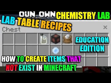 Minecraft Education Edition All Recipes : Top Picked from our Experts