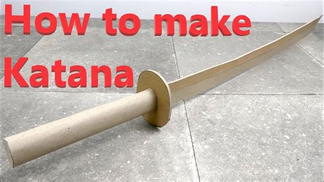 Katana tutorial samurai sword how to make props – Artofit