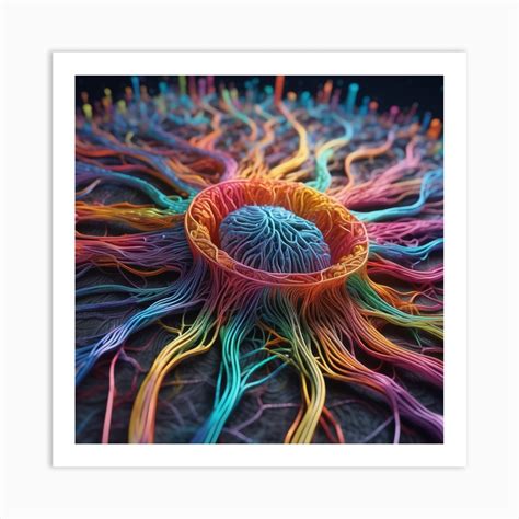 Neuron 60 Art Print by Pat4U - Fy